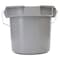 Rubbermaid Commercial 14 qt Gray, Plastic FG261400GRAY - alternate 2